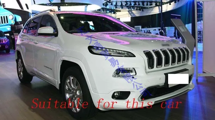 Аксессуары для стайлинга автомобилей Jeep Cherokee Limited 2015 2018 хромированный ABS пластик