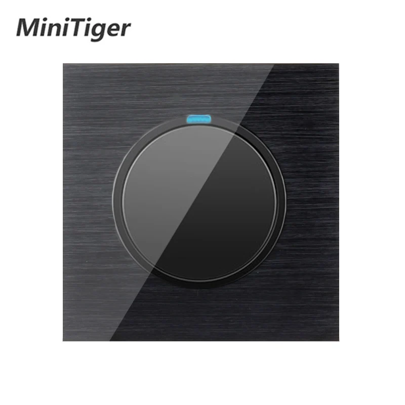 EsooLi роскошный 1 банда способ случайный щелчок вкл/выкл настенный выключатель