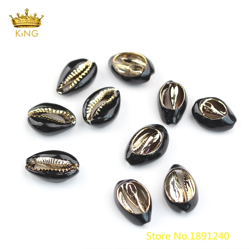 10 шт. оптовая продажа подвески Cowrie ракушки ожерелье ювелирные изделия для женщин