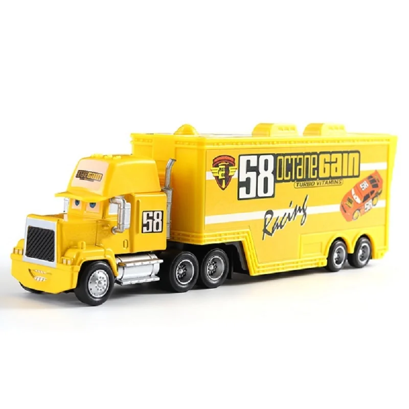 

Cars Disney Pixar Cars Mack Uncle No.58 Octane Gain Racer's Truck Diecast Toy Car Loose 1:55 Brand New In Stock Disney Cars3