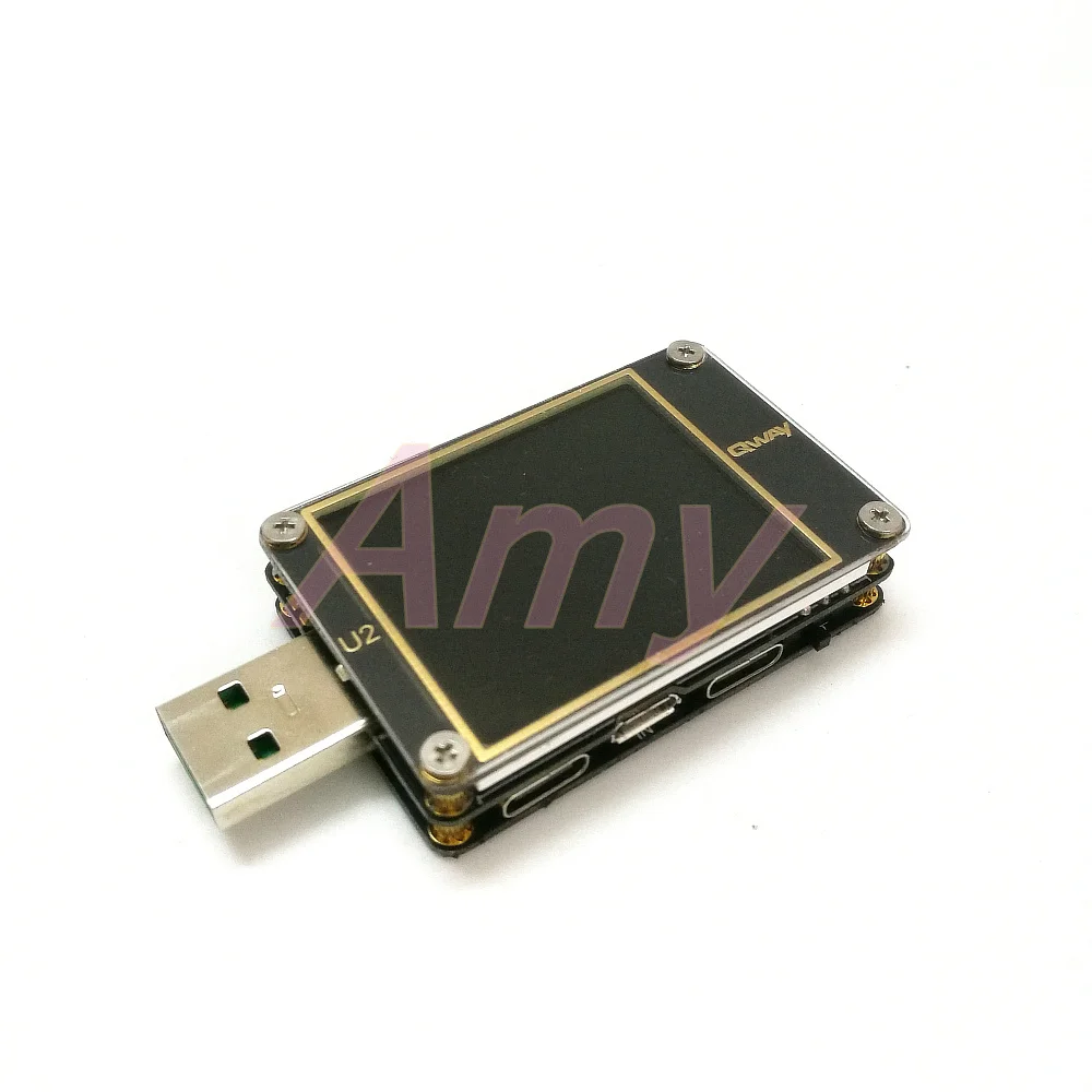 WEB U2 USB тестер вольтметра QC4 + PD3.0 2 PPS для быстрой зарядки|Интегральные схемы| |