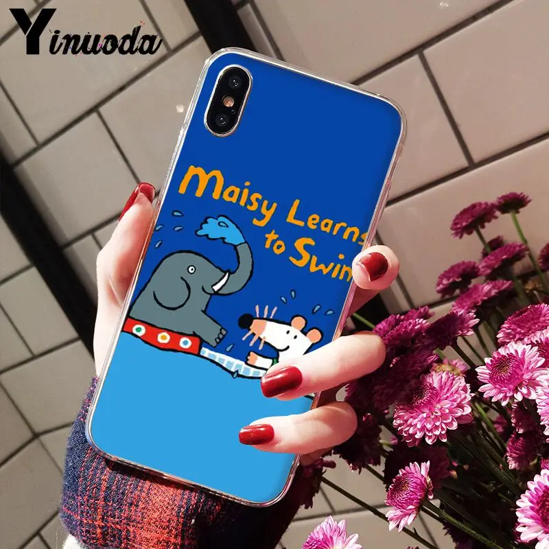 11pro MAX Maisy Mose Story Comic прозрачный мягкий силиконовый чехол для телефона из ТПУ iPhone X XS