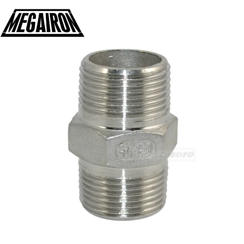 Резьбовая труба MEGAIRON Male * Hex M/M нержавеющая сталь SS304 фитинги Moonshine|threaded pipe fittings|pipe