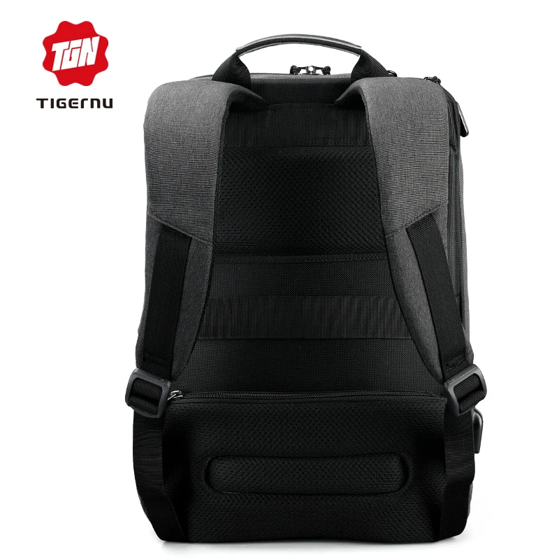 Tigernu Многофункциональный USB зарядка Рюкзак Для мужчин 14 15 6 дюймов ноутбук рюкзаки