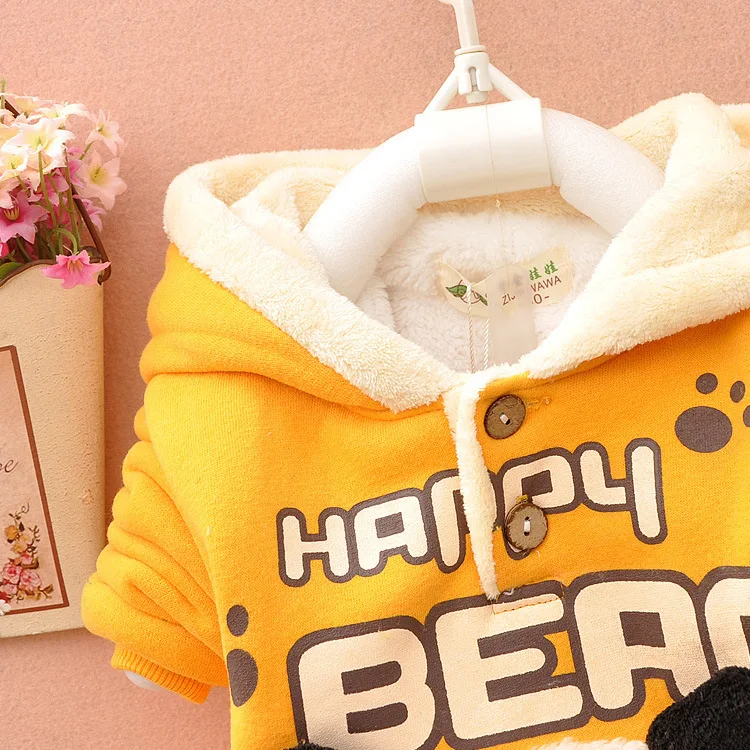 Зимняя одежда детская комплект из 2 предметов для маленьких мальчиков и девочек