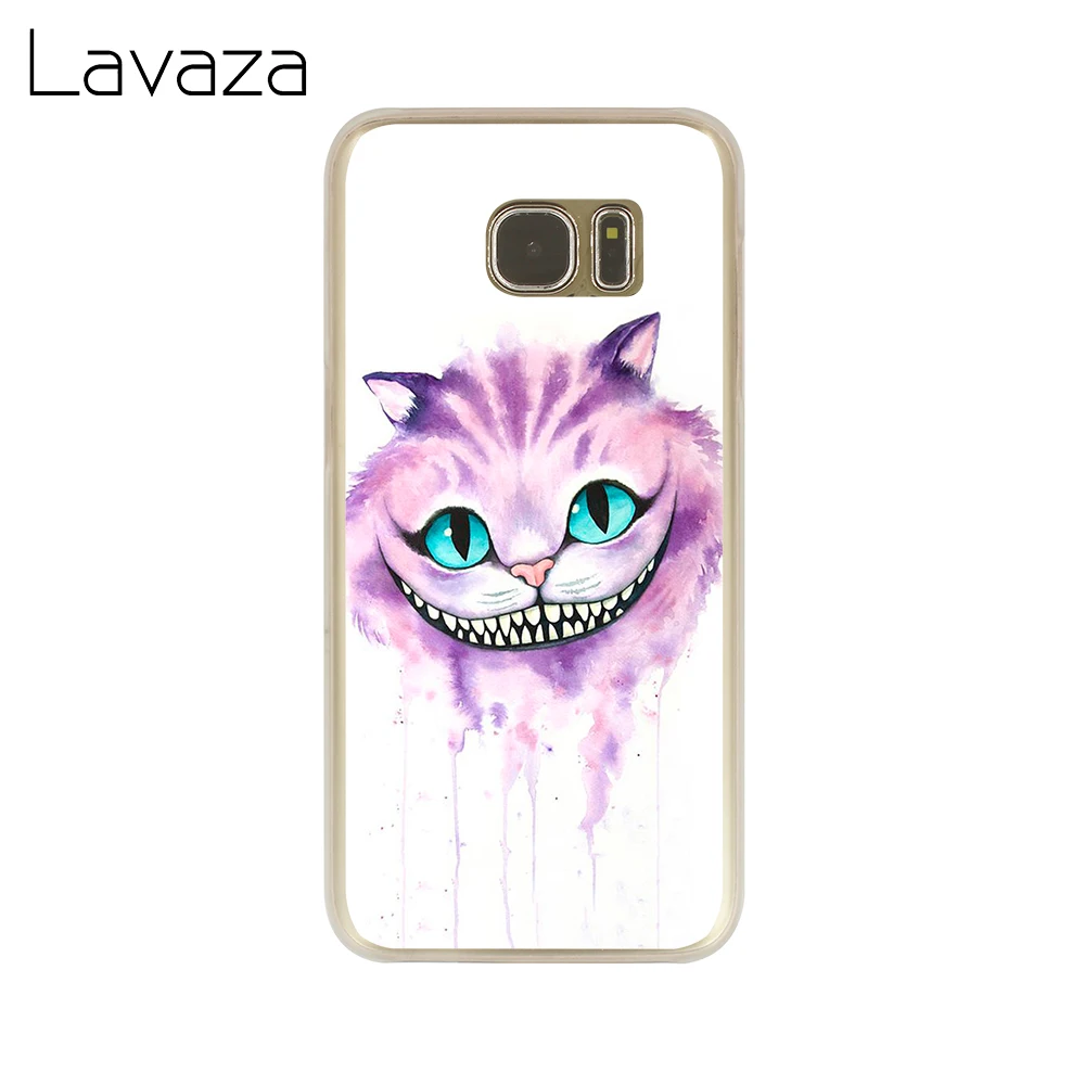Lavaza Капа Чеширский Кот из Алисы чехол для телефона samsung Galaxy J7 J6 J5 J3 J1 J2 2018 2017 2016 2015