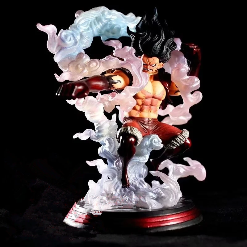 

Anime One Piece Cake Island Portrait Of Pirates Gear Fourth Luffy DX Ver. GK PVC Action Figure Statue Model Kids Toys Doll Gift