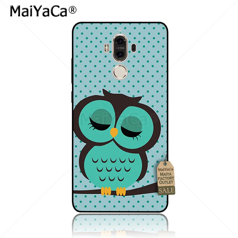 MaiYaCa милый чехол для телефона с изображением совы животных птиц красивые