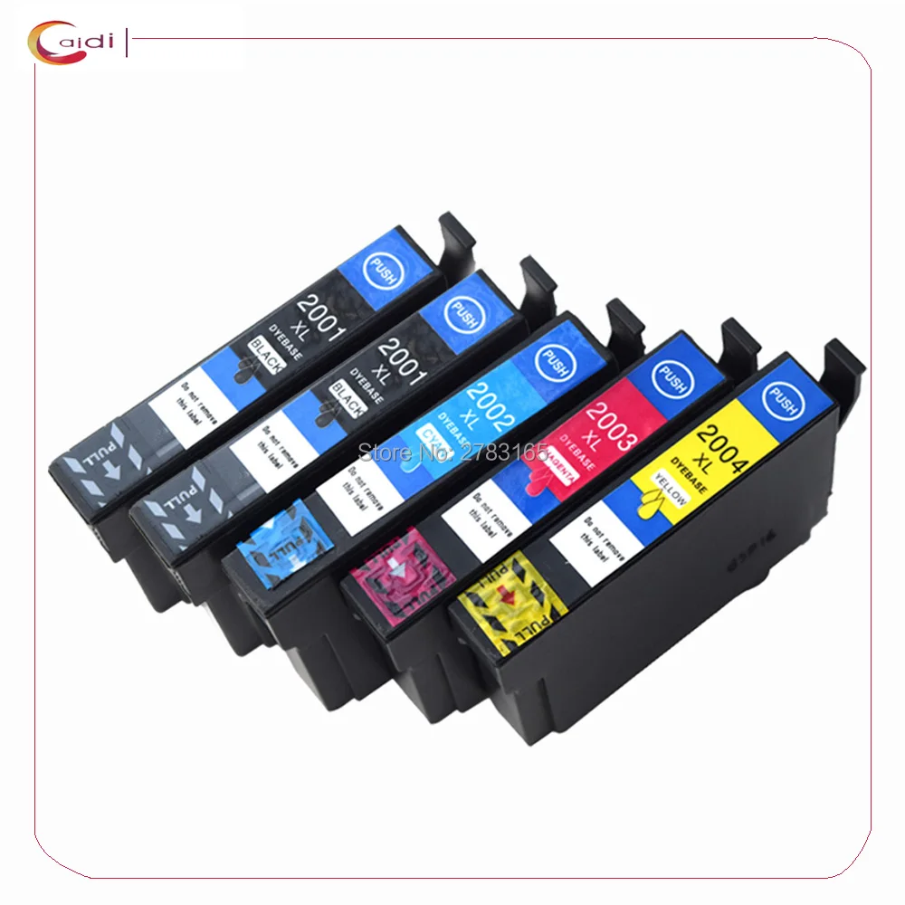 5 упаковок Совместимый картридж Epson T200 XL для принтера Expression Hom XP200 XP300 XP310 XP400 XP410|ink