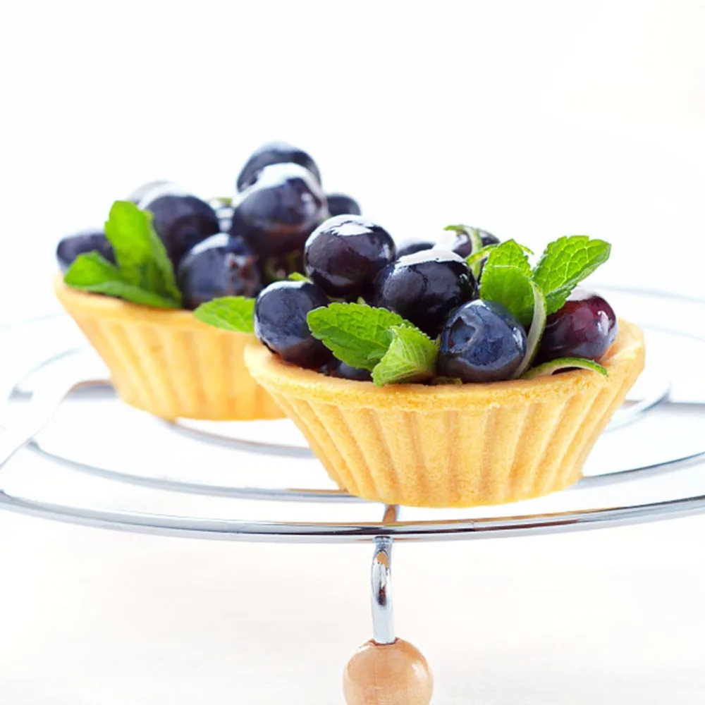 Tart сковорода 12 чашек антипригарный пирог Маффин алюминиевая тарелка для пирога