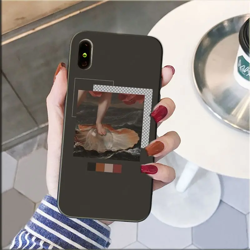 Yinuoda отличный художественный эстетический чехол для iPhone X XS MAX 6 6s 7 7plus 8 8Plus 5 5S SE XR |