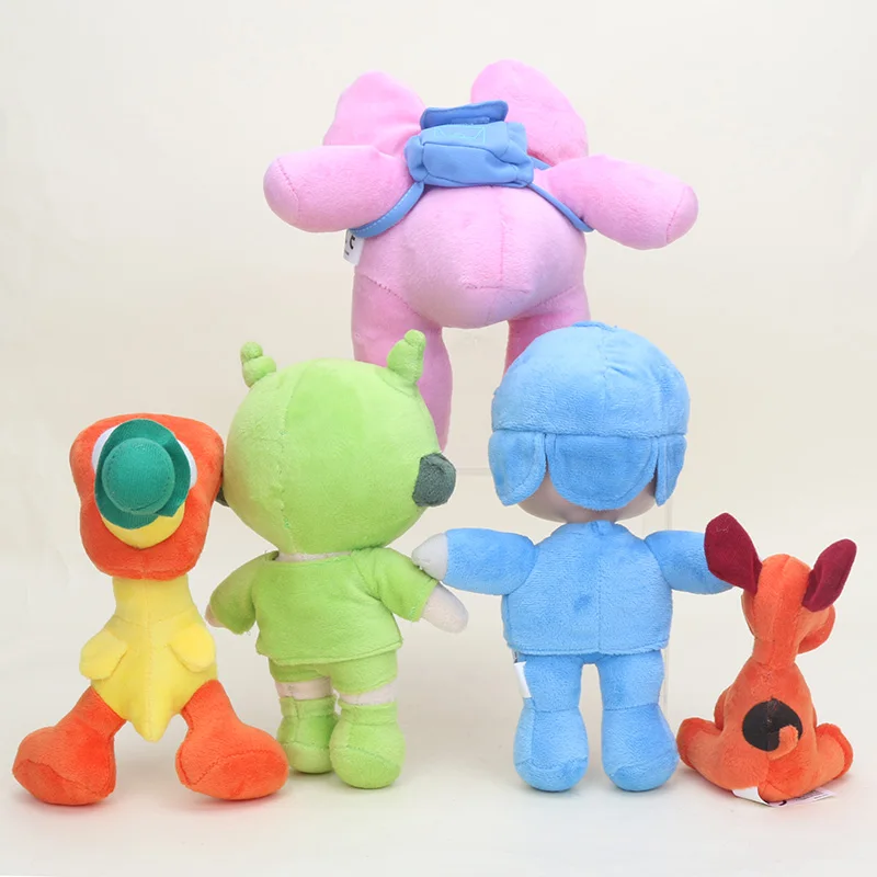 Мультфильм покойо плюшевый Brinquedos покойо, Элли, Пато POCOYO Loula Nina Сонная птица Мягкие плюшевые игрушки подарок для детей