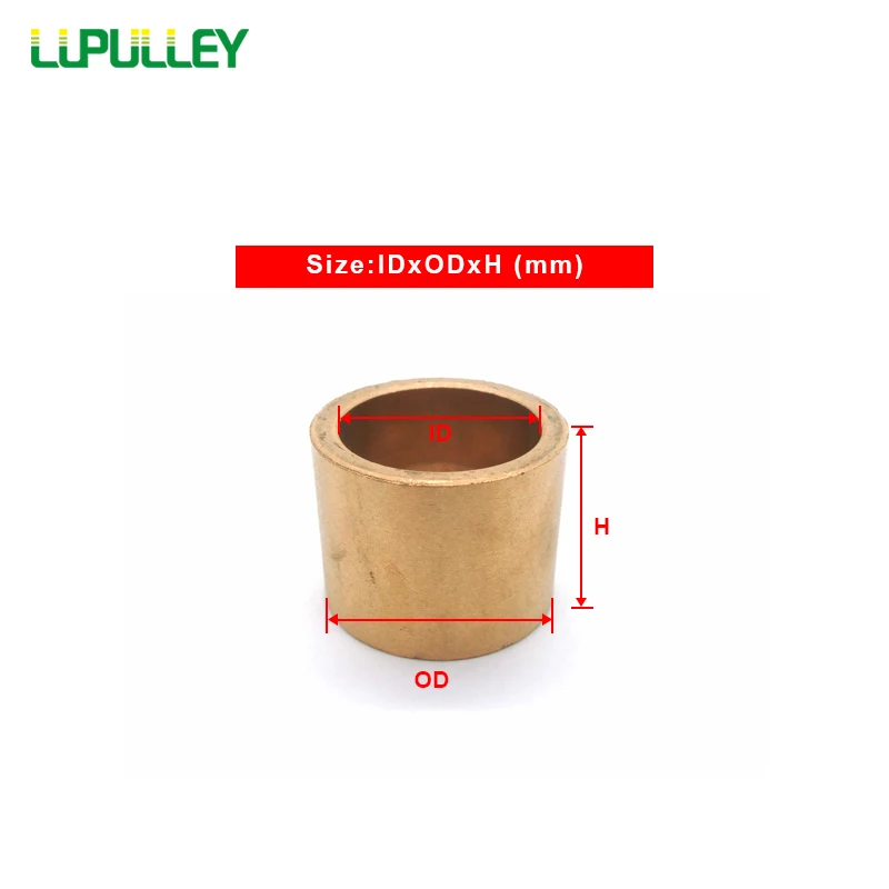 LUPULLEY 1 шт. латунная медная втулка направляющая прецизионный масляный Подшипник