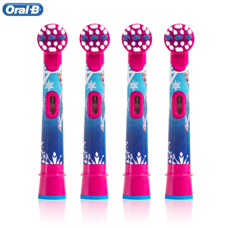 Oral B головки для детской электрической зубной щетки EB10 4 (для D10 D12 DB4510K) круглые