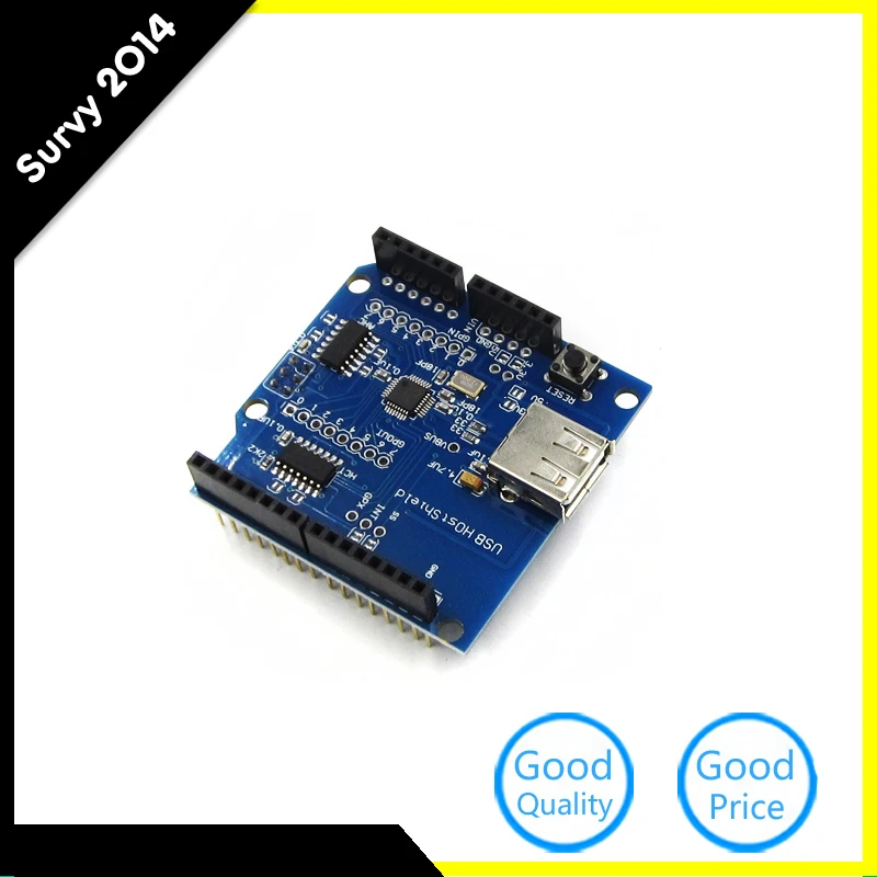 

1 PCS USB HOST Emartee ADK Shield Module For Arduino V2.0 UNO MEGA 1280