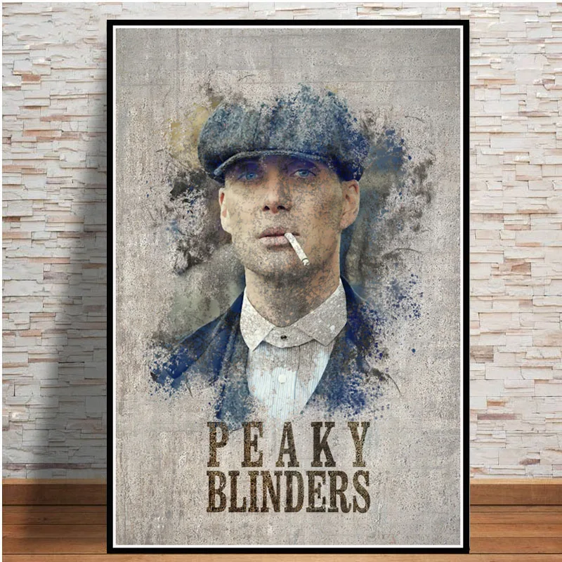 0013 Peaky blinds Cillian Murphy ТВ-шоу художественный постер Картина Настенная картина домашний декор плакаты и принты - Цвет: 0013