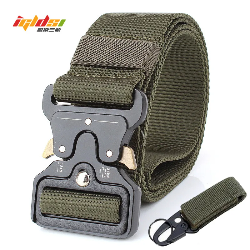 Парусиновые SWAT Военный инвентарь армейский ремень мужской безопасности сбить