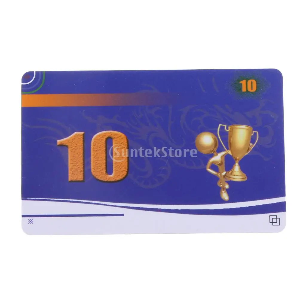 10 MagiDeal ПВХ пластиковые фишки казино покерные фишки карты маджонг Игра настольная игра счетчики карты - Цвет: 10