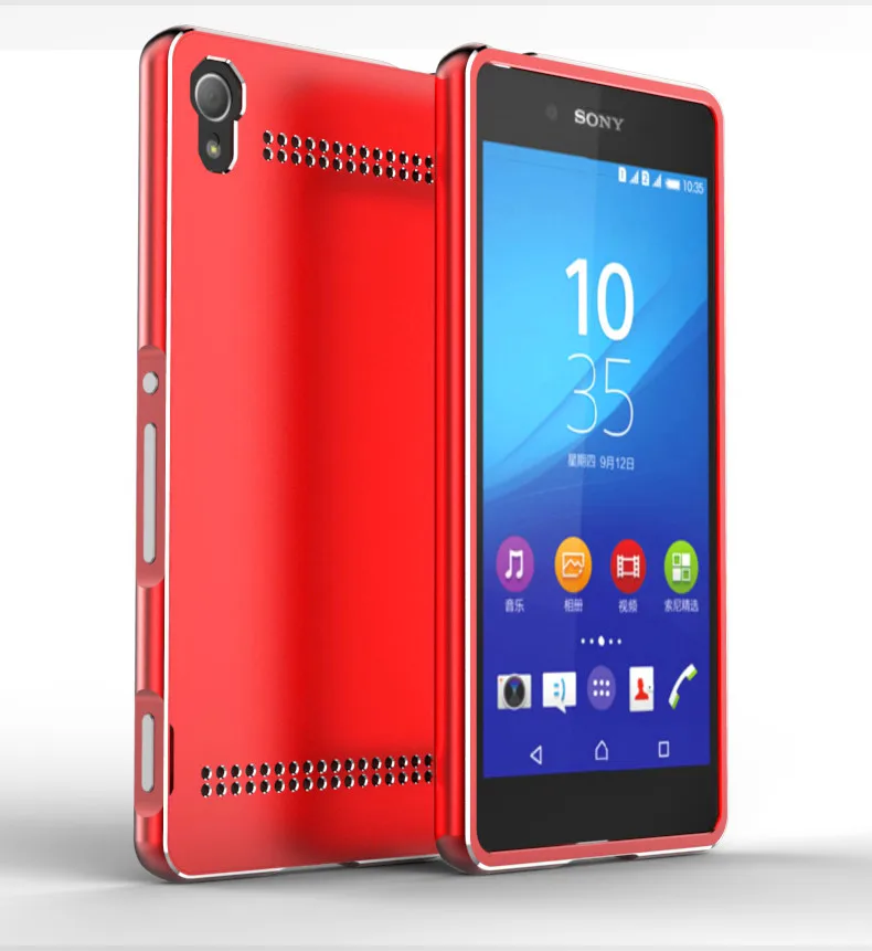 Металлический алюминиевый чехол для Sony Z 5 металлическая рамка с задней крышкой