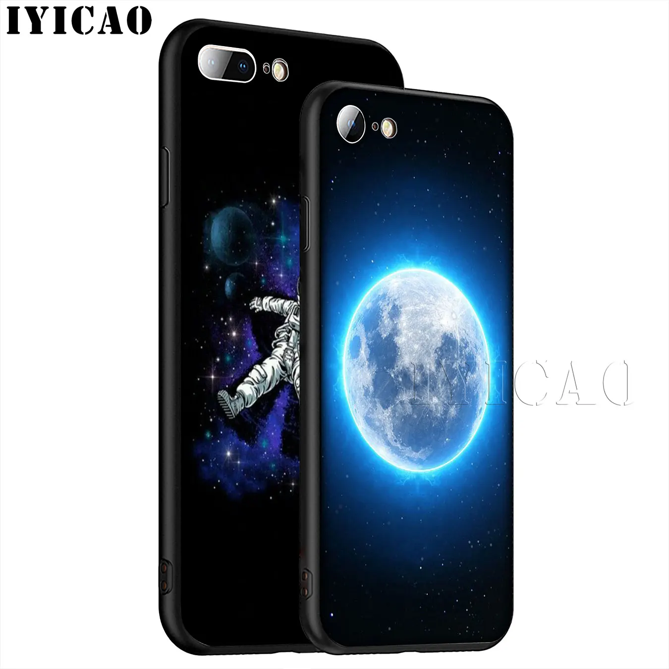Cosmonaut Planets Cosmos Stars Better Soft Silicone Phone Case for iPhone XR X XS 11 Pro Max 6 6S 7 8 Plus 5 5S SE 10 Cover |