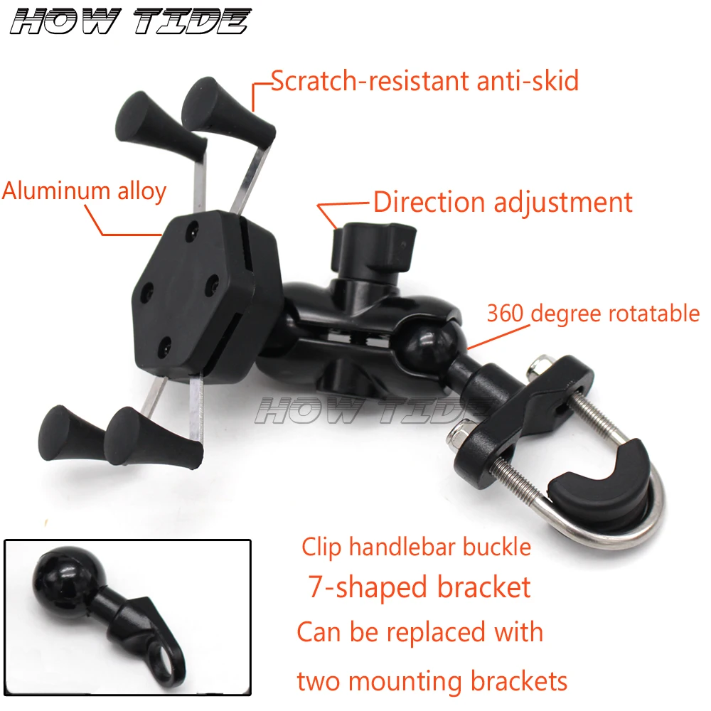 For DUCATI Multistrada 1000 DS 1100/S 1200/S/DVT High Quality Motorcycle GPS Navigation Frame Mobile Phone Mount Bracket | Автомобили и