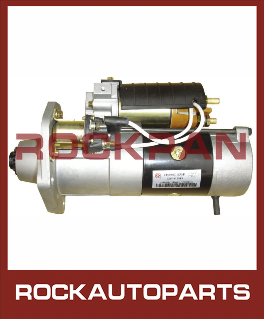Для двигателя CUMMINS ISDE AUTO STARTER MOTOR C4984042 24 В 6 кВт для грузовика DONGFENG|motor motor|motor 24vmotor for |