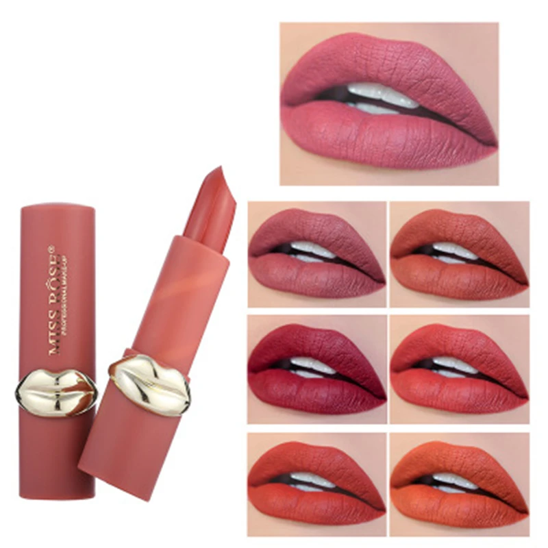 1 шт. новая помада макияж губ Форма моделирование матовая Maquillaje губы оттенок