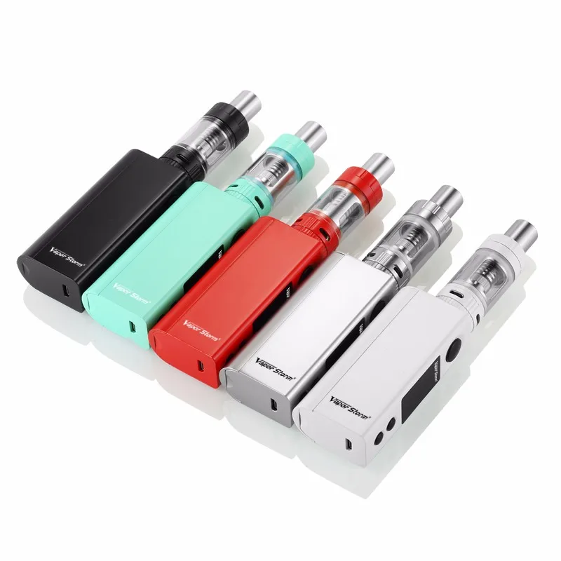 Оригинальный новый пара шторм V80 TC 80 Вт электронная сигарета ti/ni/ss Контроль