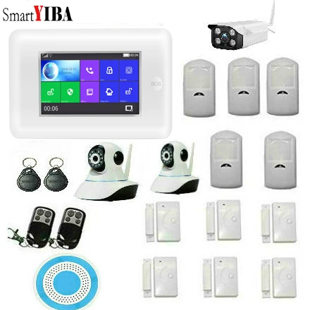 SmartYIBA 3g/gprs wifi беспроводной охранных защита от взлома системы комплект с