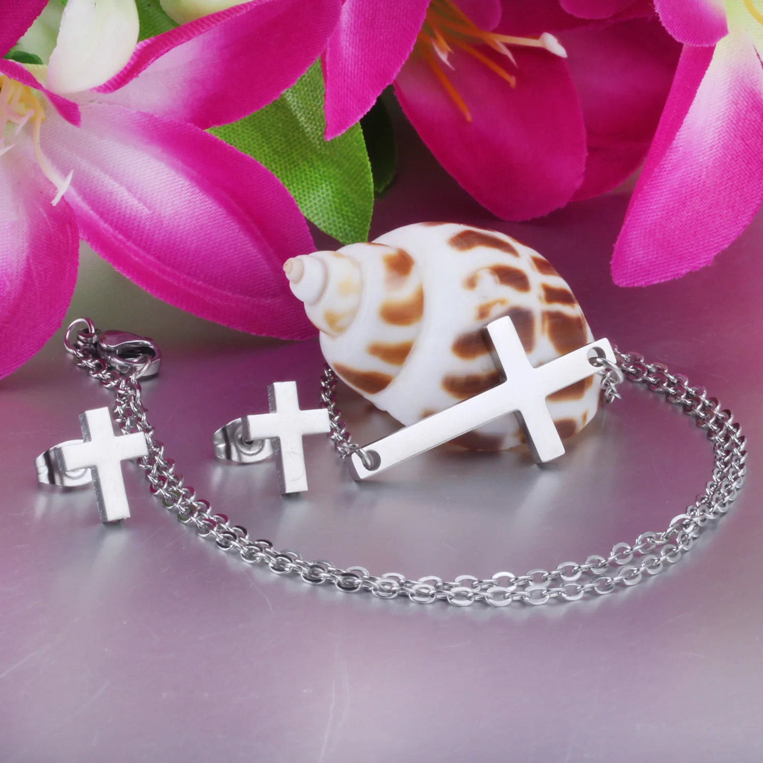 Женские серьги гвоздики из нержавеющей стали золотистого цвета 2020|earrings set for