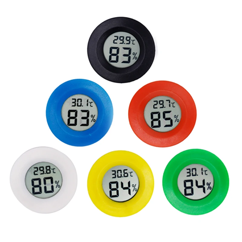 Мини ЖК-цифровой термометр гигрометр тестер морозильника датчик измерителя