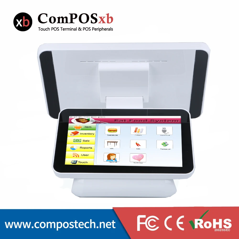 Новый продукт 15. 6 дюймов сенсорный экран windows pos системы все в одном для ресторана