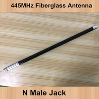 uhf 445mhz repeater omni black fiberglass antenna 446m outdoor station n male antenna