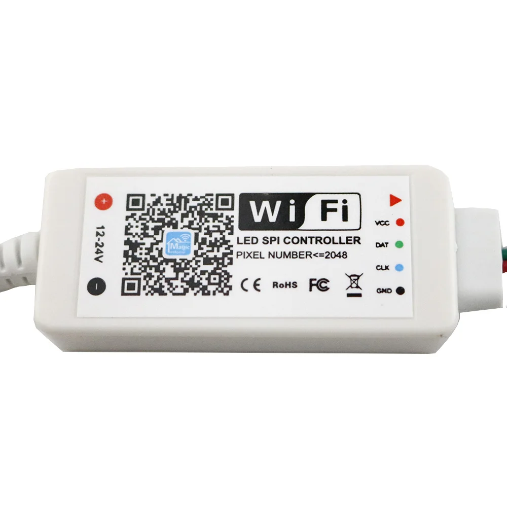 DC 12V 24V Светодиодный Волшебная цветная (RGB) Управление Wi Fi музыка умный пульт