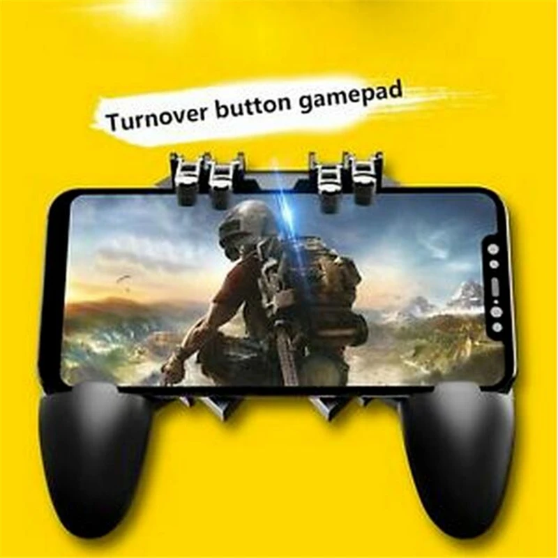 Игровой джойстик MOBA контроллер с кнопкой оборота геймпад для PUBG IOS Android 6 пальцев |