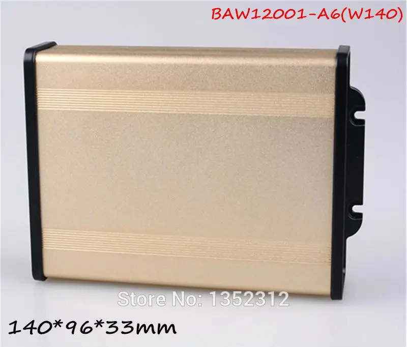 10 pcs/lot 140*96*33mm aluminum box for electronics IP54 waterproof aluminium project housing DIY small junction control | Инструменты