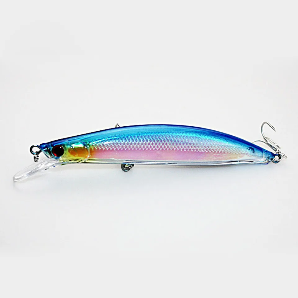 GoByGo 1 шт. Minnow приманки для ловли рыбы 14 см 22 г 2 # крючки станок и Рыба гольян