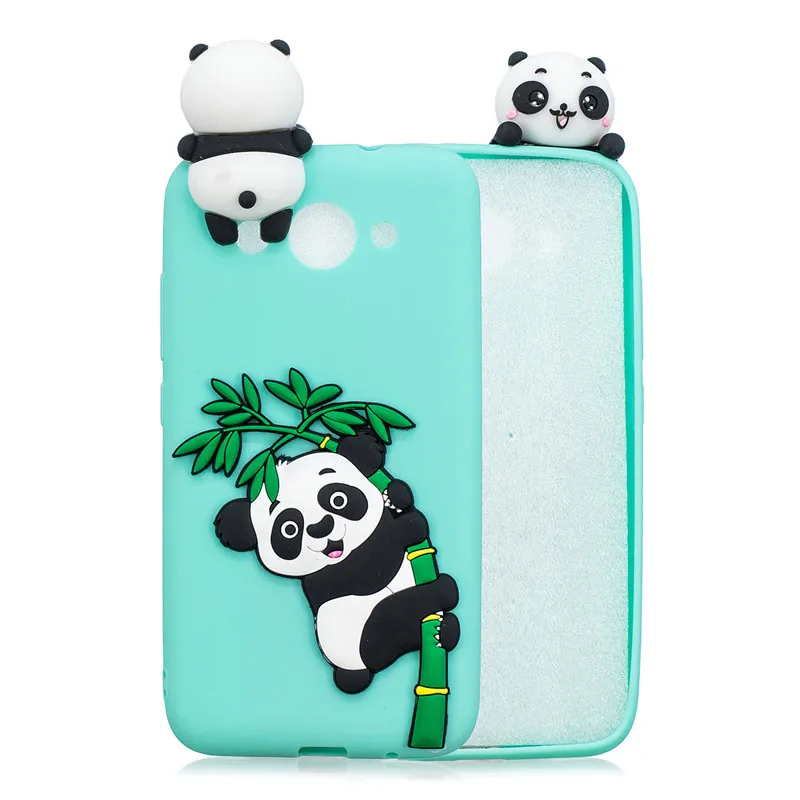 Y3 чехол для Fundas huawei Y3 CRO-L22 чехол 3D мультяшная панда Мягкий силиконовый чехол для телефона для huawei Y3 чехол s Coque