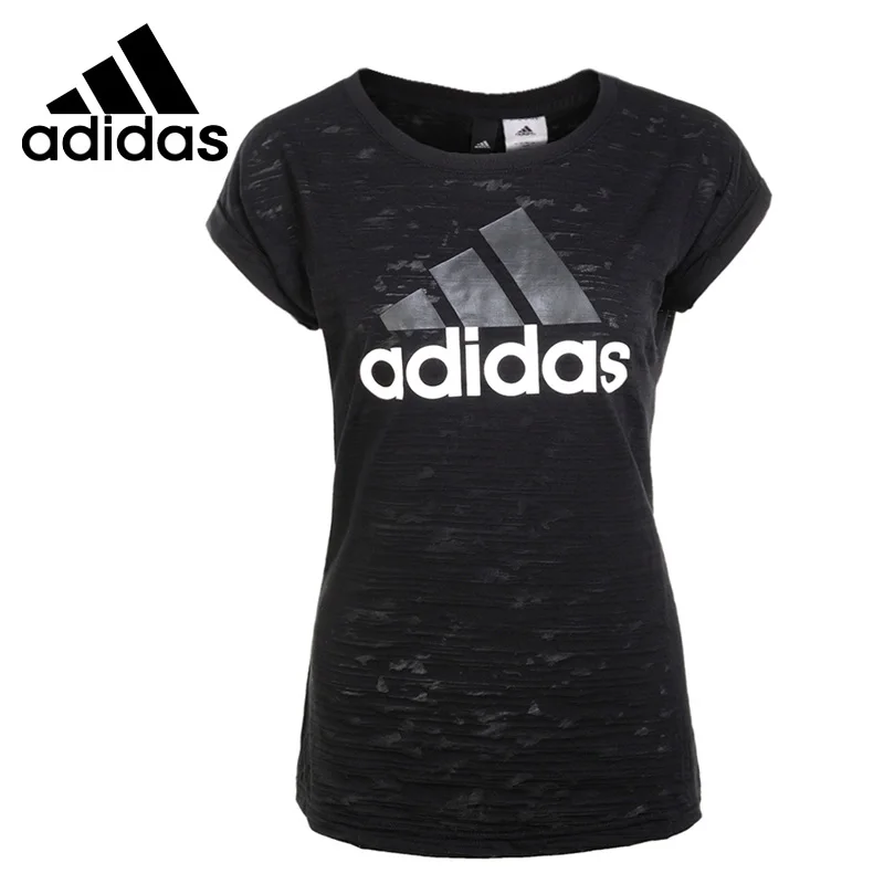Новое поступление оригинальных женских футболок Adidas SS T BO спортивная одежда с
