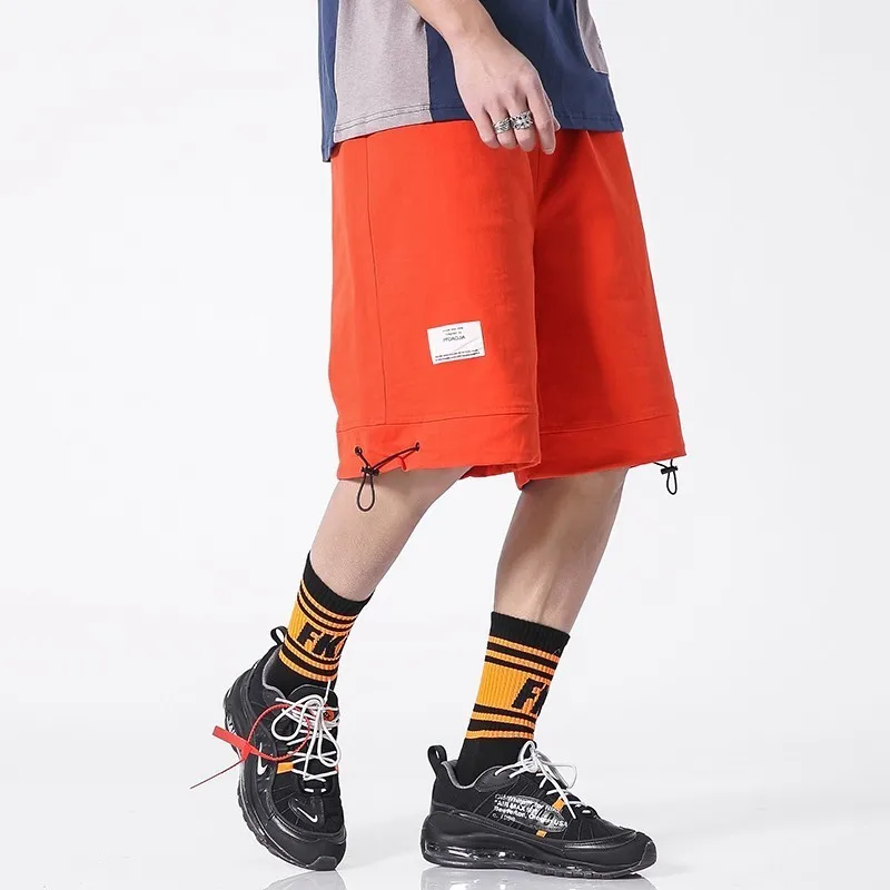 Летние Шорты-карго в стиле хип-хоп уличная одежда 2019 шорты Харадзюку Джоггеры для