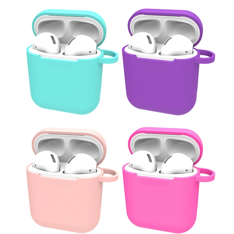 Чехол для наушников для Apple airpods ремешок мягкий силиконовый чехол для наушников для iPhone XS Max Xs Xr X 8 7 6 6S Plus 5 5S SE