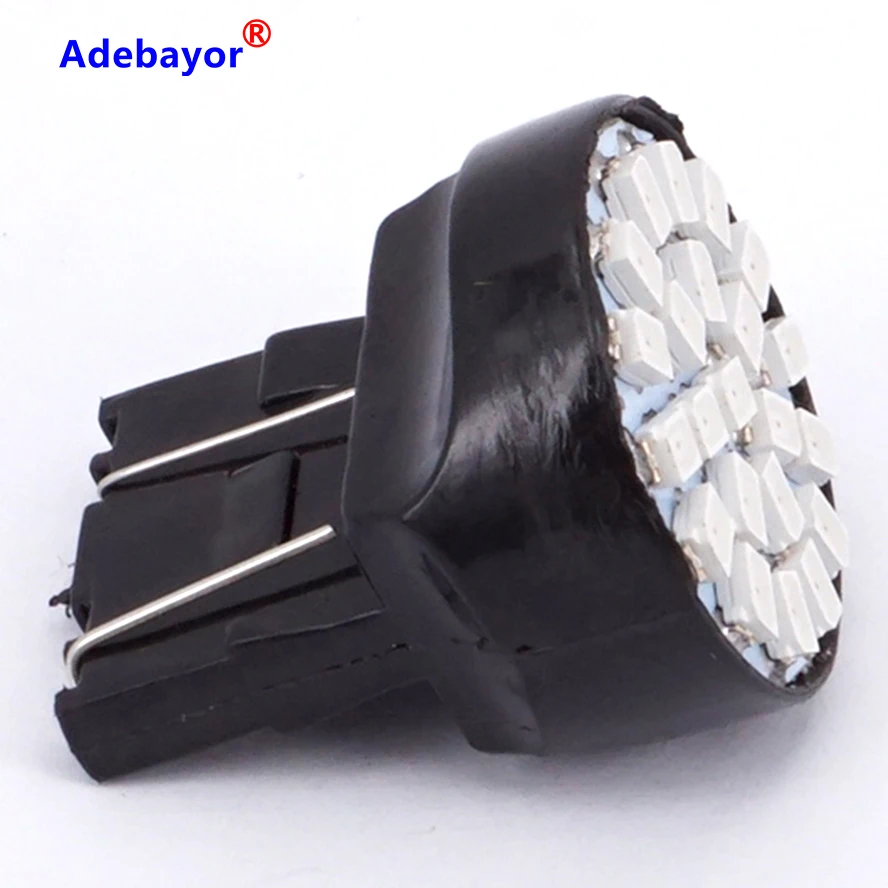 7443 x T20 1206 W21/5W 22 3014 LED SMD Автомобильная фонарь заднего хода указатель направления