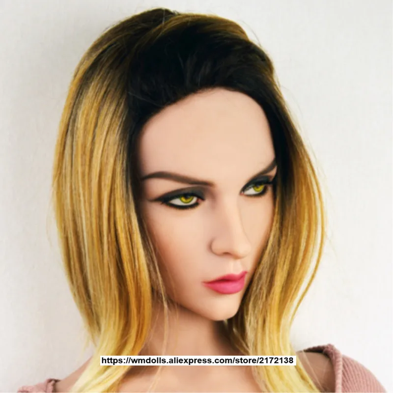 WMDOLL #195 реалистичные силиконовые манекены голова для секс куклы с оральным сексом