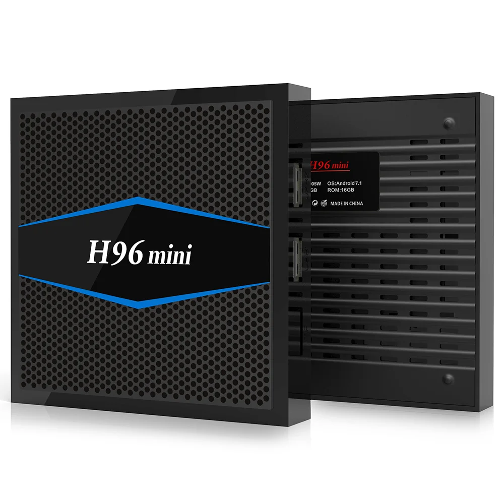 H96 мини Smart tv Box Android 7 1 Amlogic S905W 4 K 2 Гб 16 телеприставка 4G 5G WiFi BT4.0 умный медиаплеер PK X96