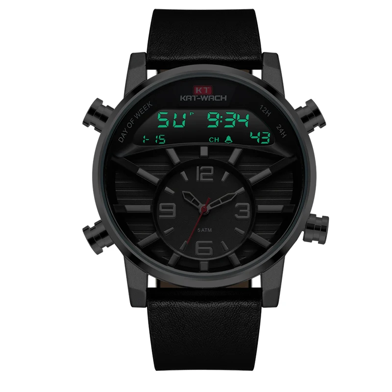 Часы наручные GIMSR Мужские кварцевые роскошные Брендовые спортивные