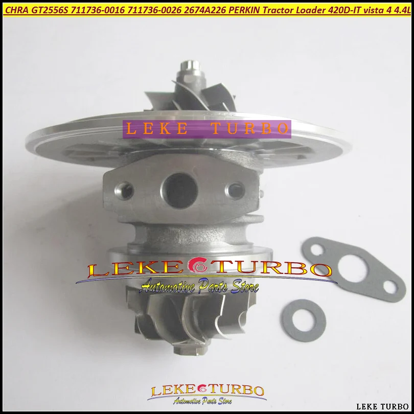 Турбокартридж CHRA GT2556S 711736-5026S 711736 2674A227 для трактора Perkins Massey Ferguson 5455 4.4L