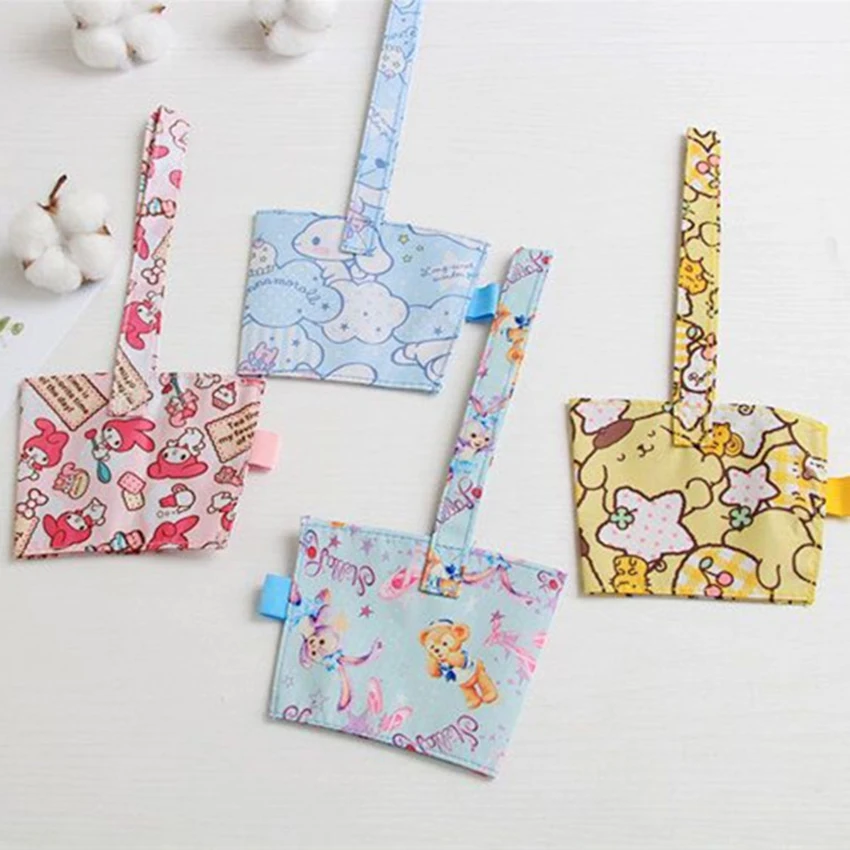 

Portable Cartoon Cup Bags Carrier Outdoor Milk/Tea/Juice/Pudding Bottle Handbag Cover Coffee Shop Cute Packing Bag Wholesale