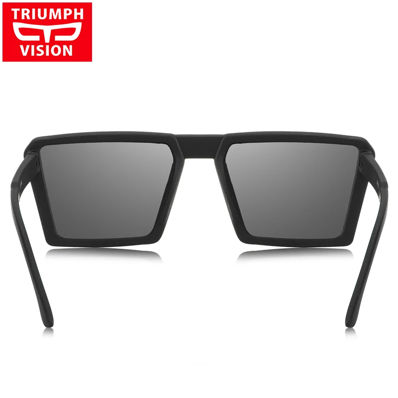 Солнцезащитные очки TRIUMPH VISION мужские крутые квадратные градиентные темные с