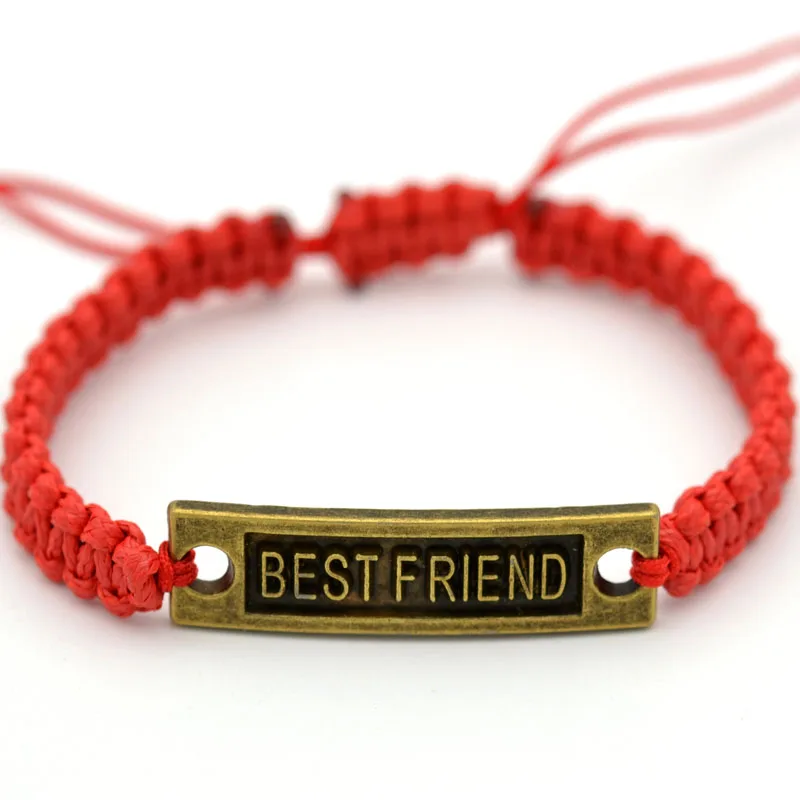 

New Fashion Bestfriend Handmade Bracelet Men Pulseira Charm Bracelets & Bangles For Men Jewelry Gift