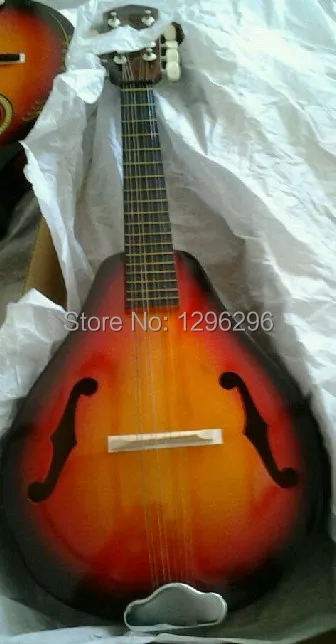 Бесплатная доставка бедра мандолина F отверстие материал дерево липа что